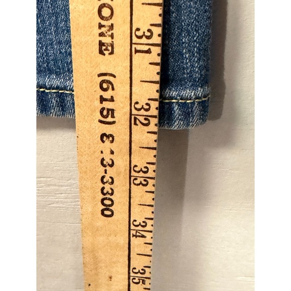 Levi's‎ 519 Low Flare Women's Denim Jeans 5 Long - Picture 5 of 9